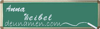 Anna Weibel Visitenkarte